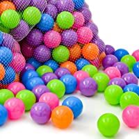 Los mejores  - LittleTom 100 Pelotas de Color Ø 6 cm para llenar Piscinas de Bolas para bebés
